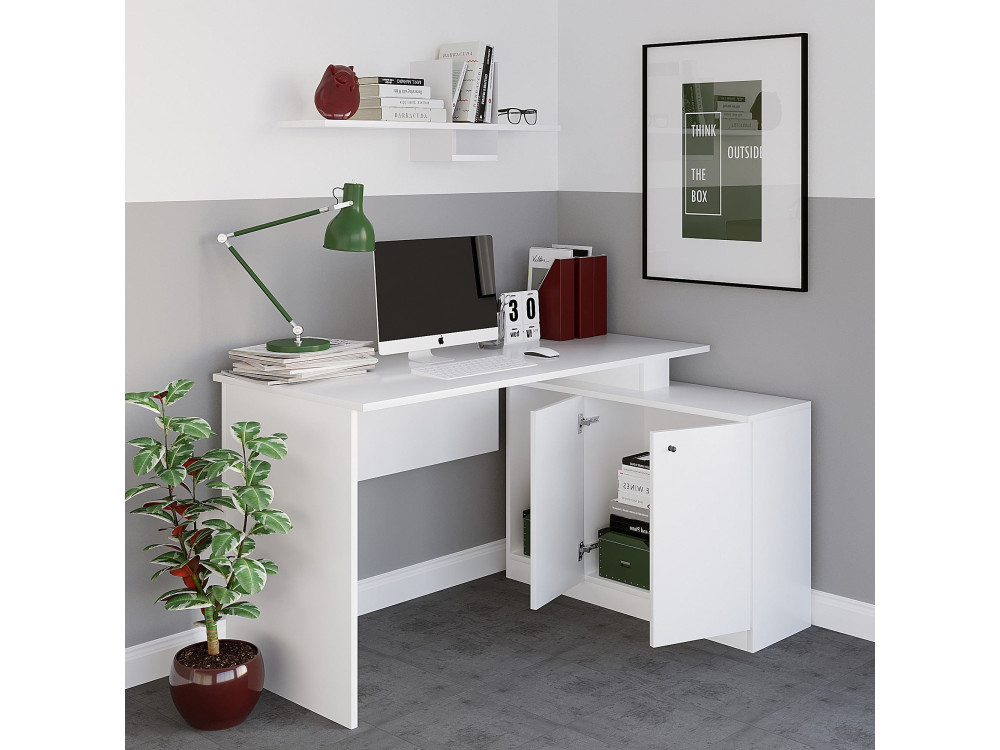 Basak" wooden desk - 130 x 60 x 74 cm...