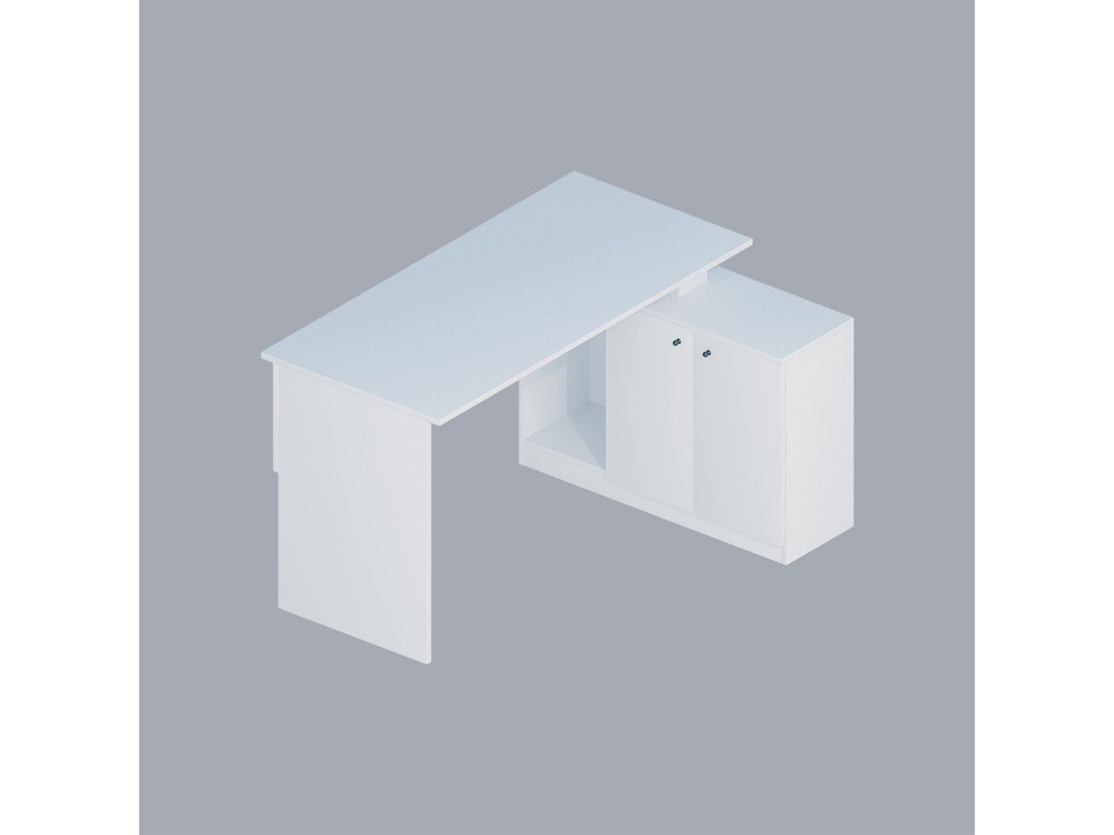 Basak" wooden desk - 130 x 60 x 74 cm...