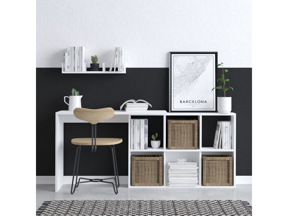 Jack" wooden desk - 145 x 45 x 74 cm...
