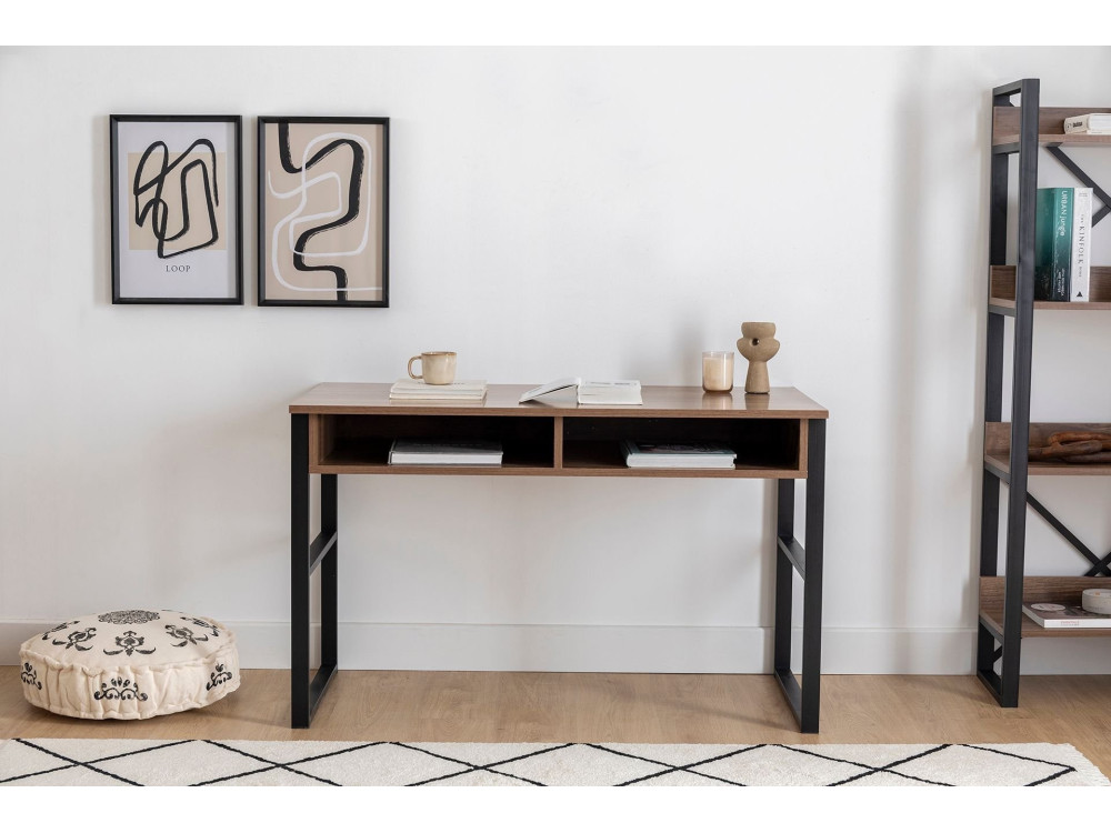 Nove" wooden desk - 120 x 60 x 75 cm...