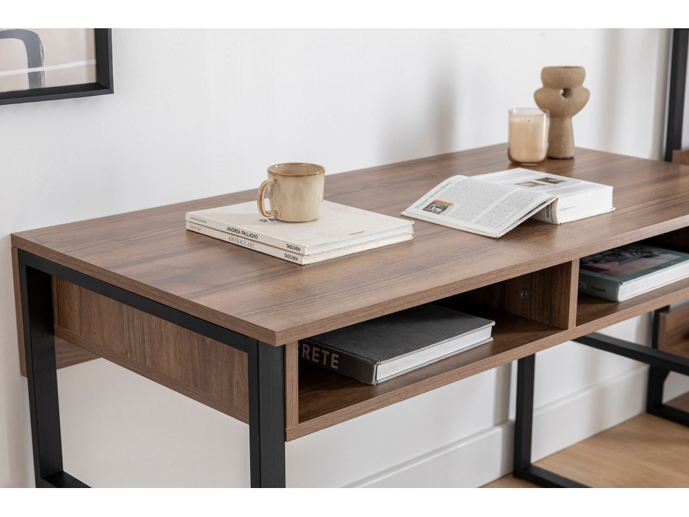 Nove" wooden desk - 120 x 60 x 75 cm...