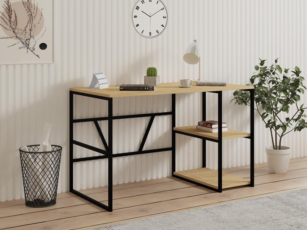 Caste" wooden desk - 120 x 60 x 74 cm...