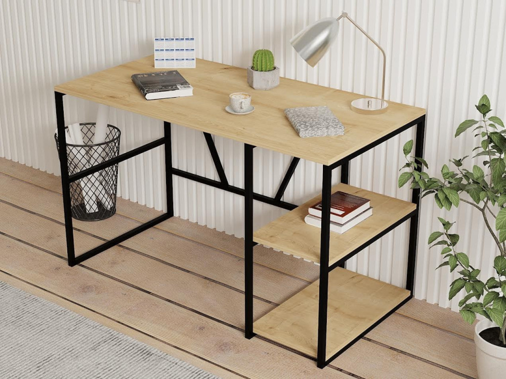 Caste" wooden desk - 120 x 60 x 74 cm...