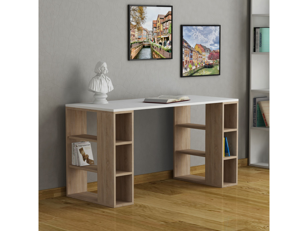 Colmar" wooden desk - 140 x 75 x 60...