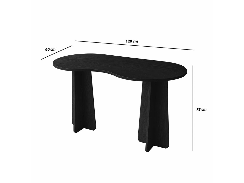 Parametre 1 Noir Parametre 2 120 x 60 x 75 cm