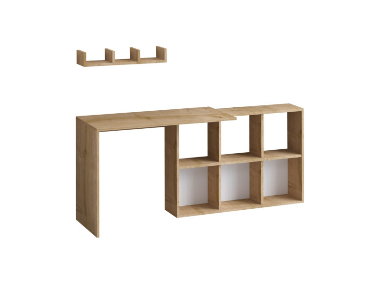Blake" wooden desk 74 x 45 x 145 cm -...