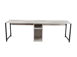 Twin" double desk with 2...
