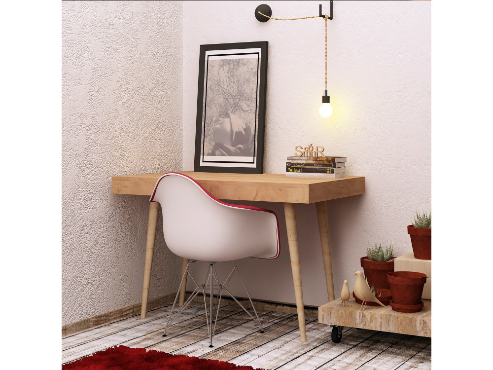 Valencia" wooden desk - 100 x 60 x 74...