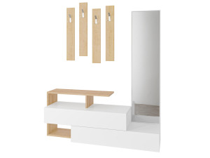 Ramda" hall cabinet with...
