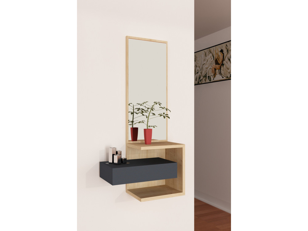 Stella" wooden hall cabinet - 49 x 31...