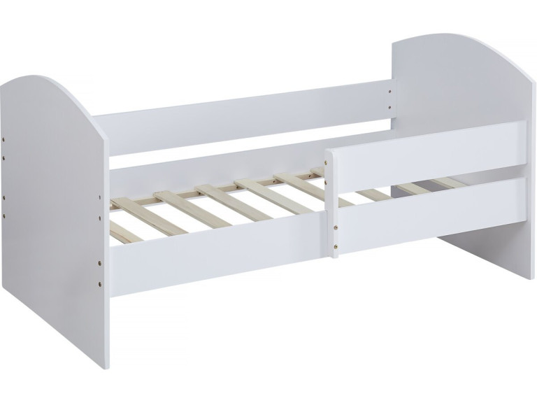 Children's bed with barrier...