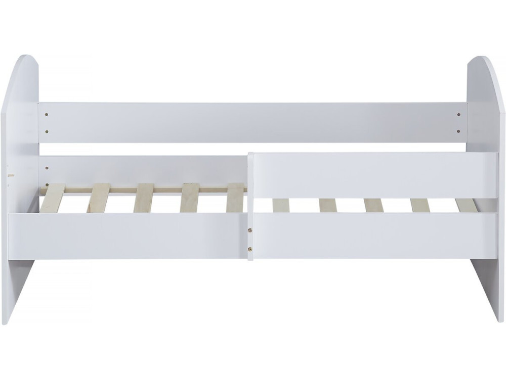 Children's bed with barrier...