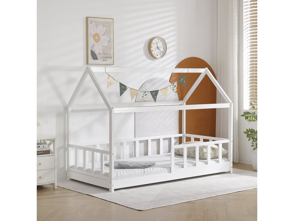 Mila" children's hut bed - 90 x 190...