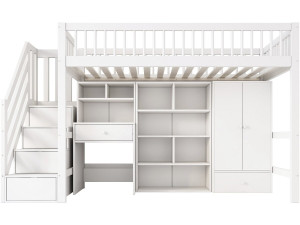 "Amélia" Wooden Loft Bed...