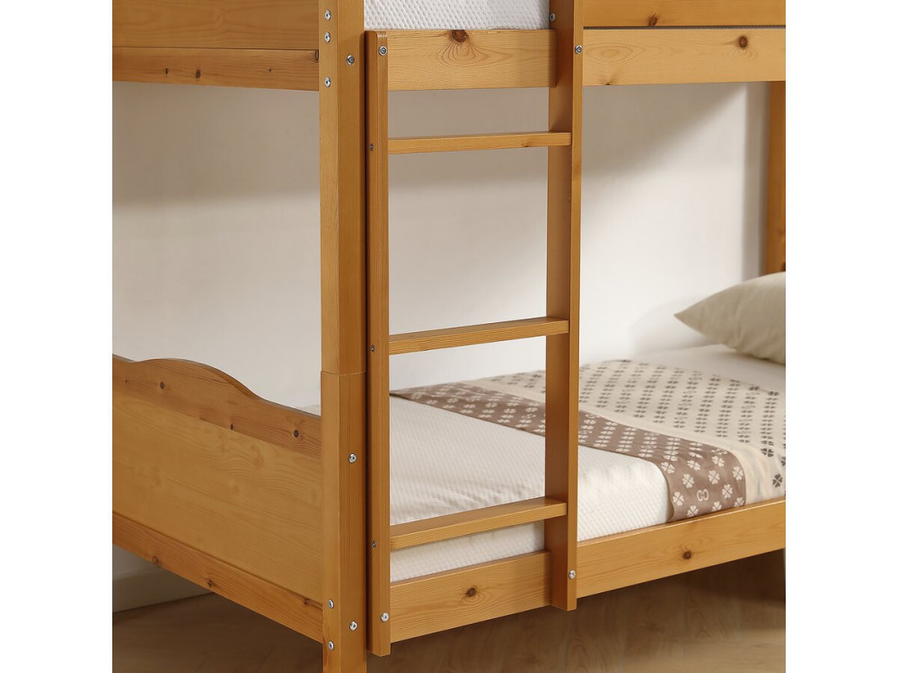 Gabriel" wooden bunk bed - 90 x 190...