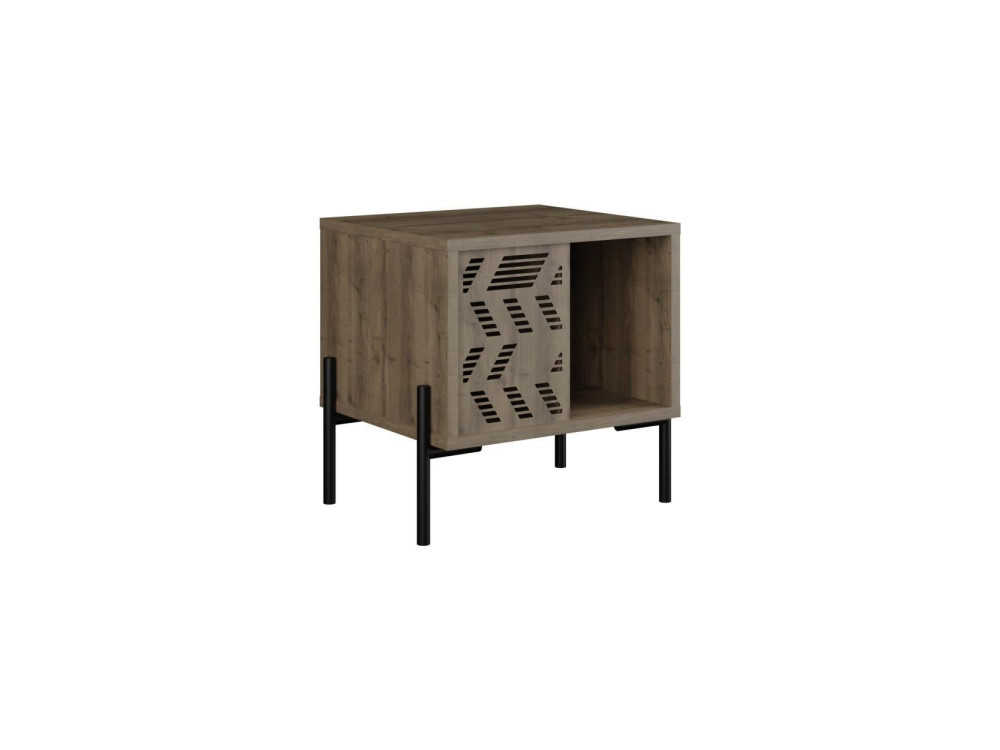 Dionysos" wooden bedside table - 45 x...