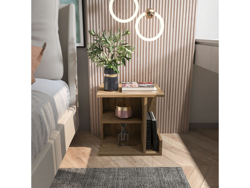 Karamira" wooden bedside table - 45 x...