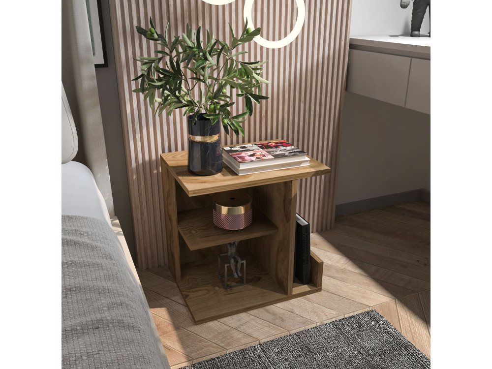 Karamira" wooden bedside table - 45 x...