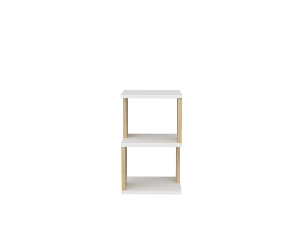 Parametre 2 30 x 30 x 49 cm Parametre 1 Blanc et beige