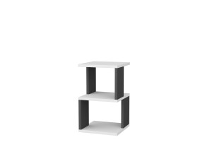 Parametre 2 30 x 30 x 49 cm Parametre 1 Blanc et gris anthracite