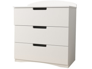 Classic" children's chest - 80.5 x 80 x 41 cm - White