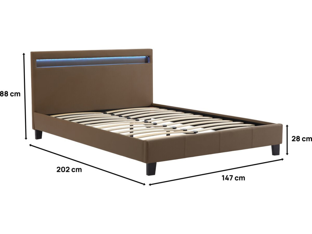 Couleur Taupe Dimensions 140 x 190 cm