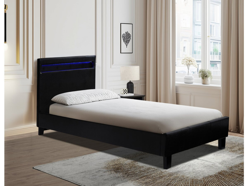 Couleur Noir Dimensions 90 x 190 cm