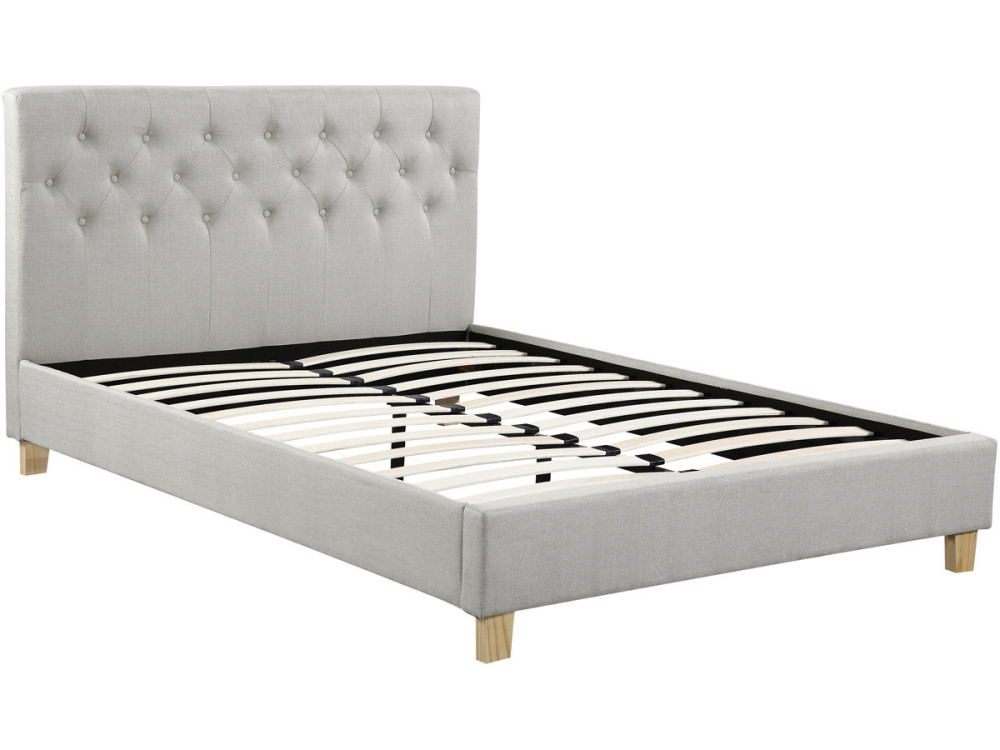 Emmy bed - 140 x 190 cm - Beige