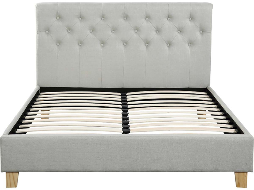 Emmy bed - 140 x 190 cm - Beige