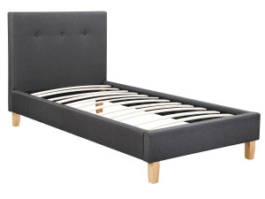 "Elise" bed - 90 x 190cm - Grey