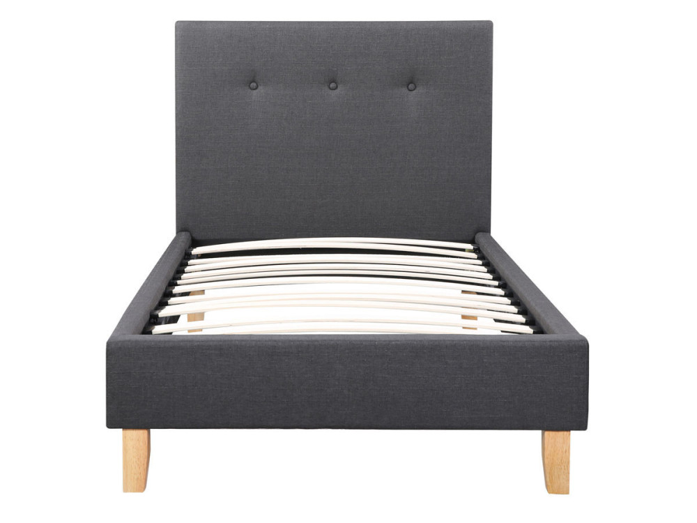 "Elise" bed - 90 x 190cm - Grey