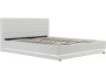 Bed with storage and Led "Anastasia" -  160 x 200 cm - White