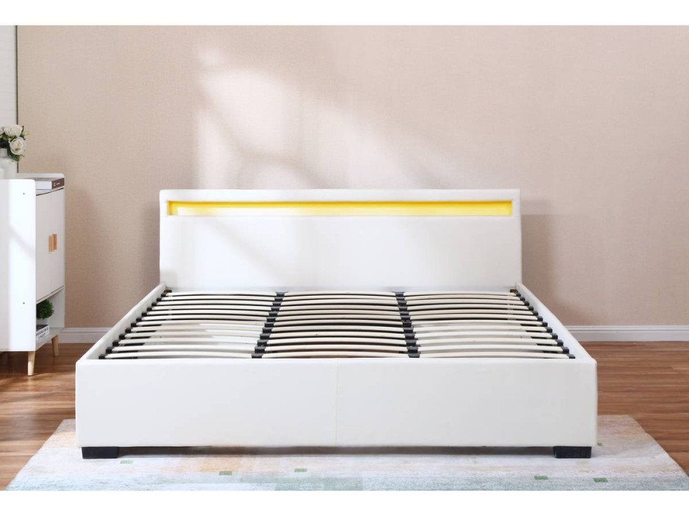 Couleur Blanc Dimensions 180 x 200