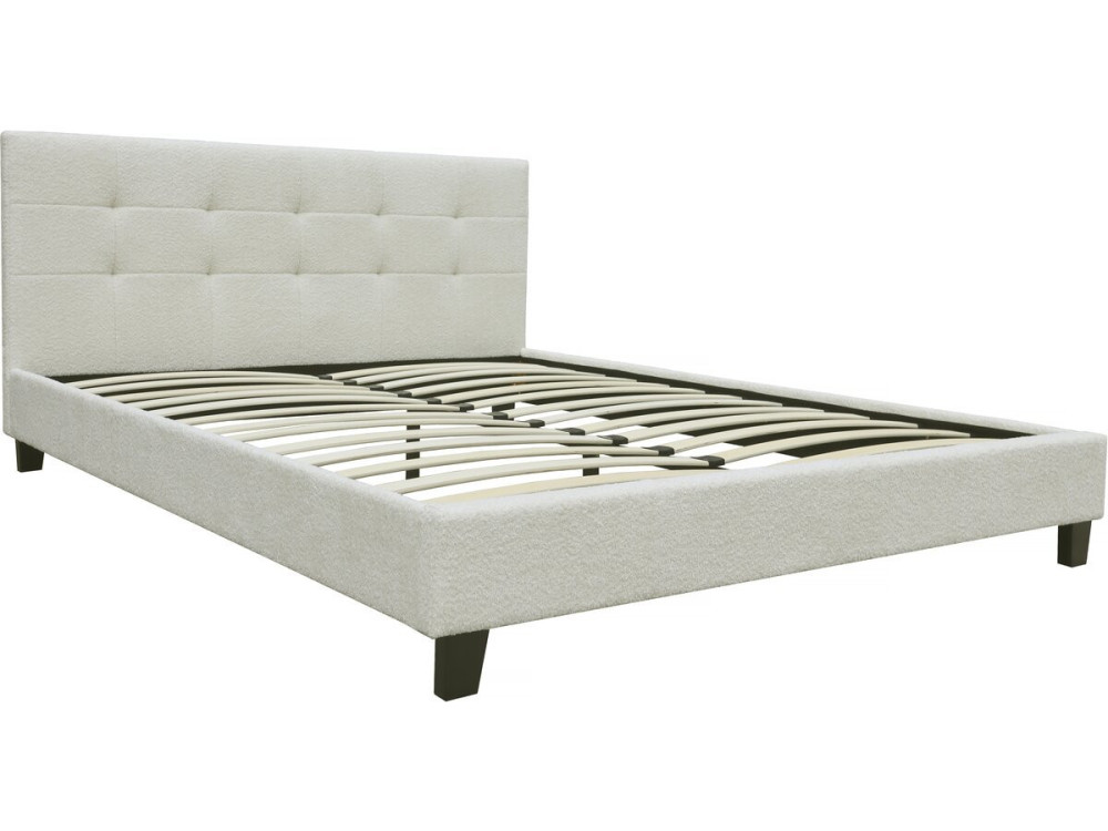 Julia terry cloth bed 140x190cm - Cream