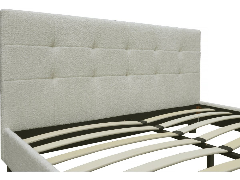 Julia terry cloth bed 140x190cm - Cream