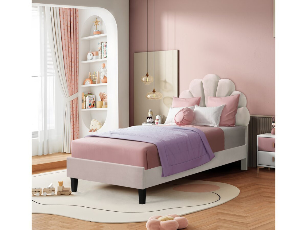 Couleur Beige Dimensions 90 x 190 cm