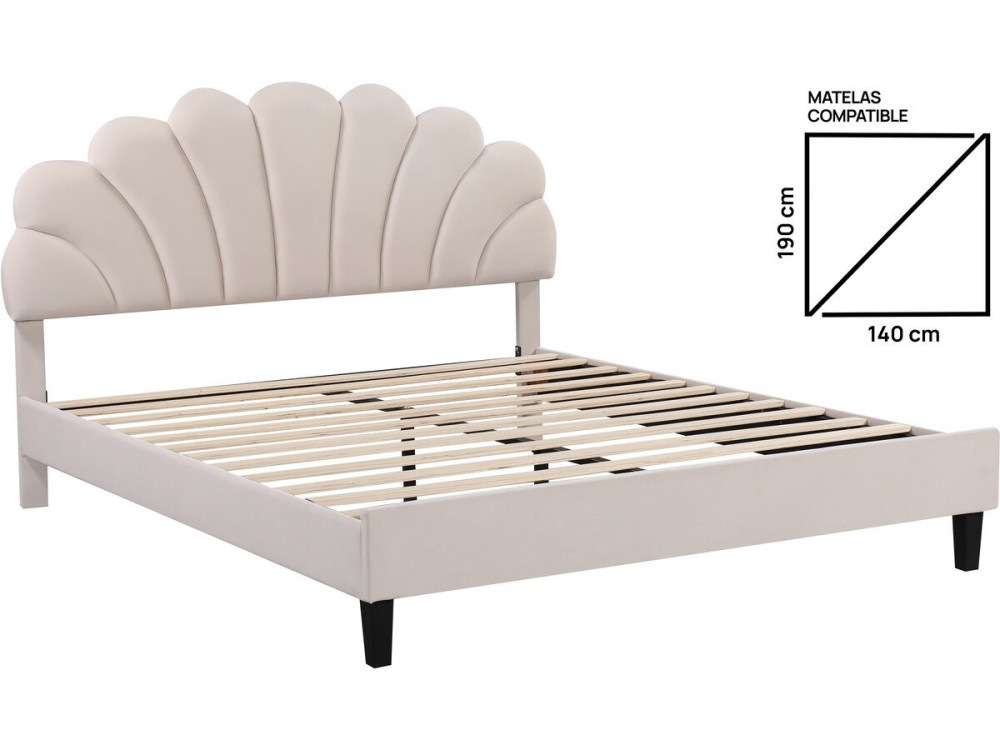 Couleur Beige Dimensions 140 x 190 cm
