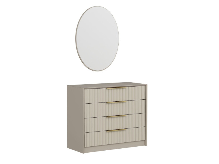 Kale" wooden chest of drawers - 100 x...