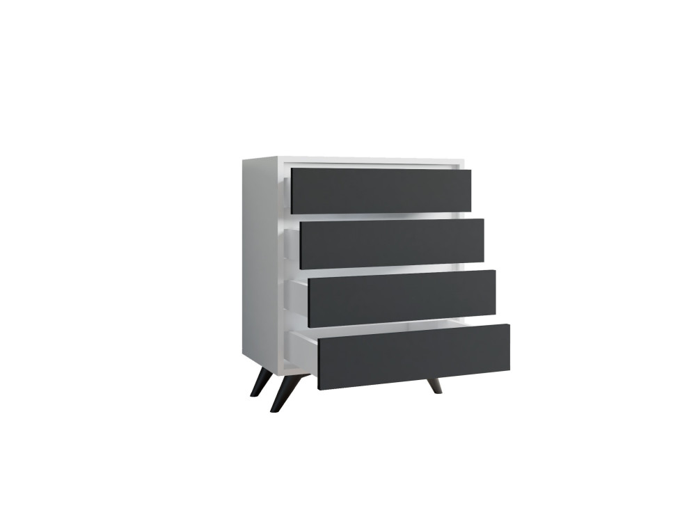Parametre 2 70 x 40 x 86 cm Parametre 1 Gris anthracite et blanc