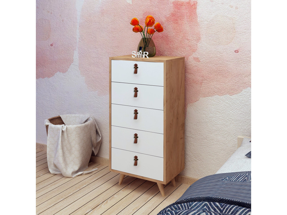 Frenzu" wooden chest - 50 x 40 x 103...