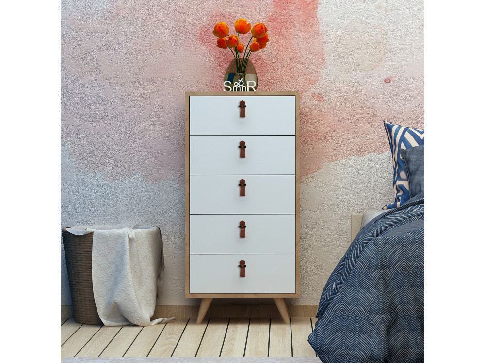 Frenzu" wooden chest - 50 x 40 x 103...