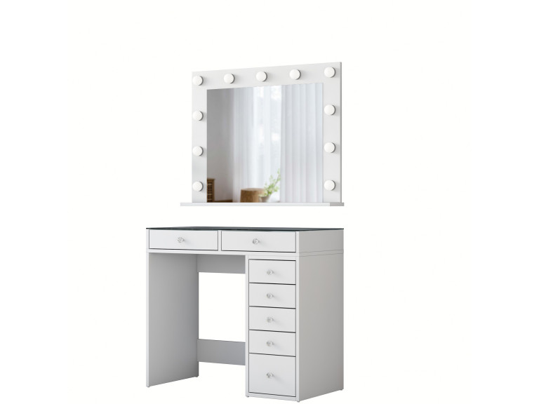 Kona" dressing table with wooden...