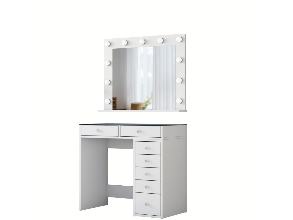 Kona" dressing table with wooden...