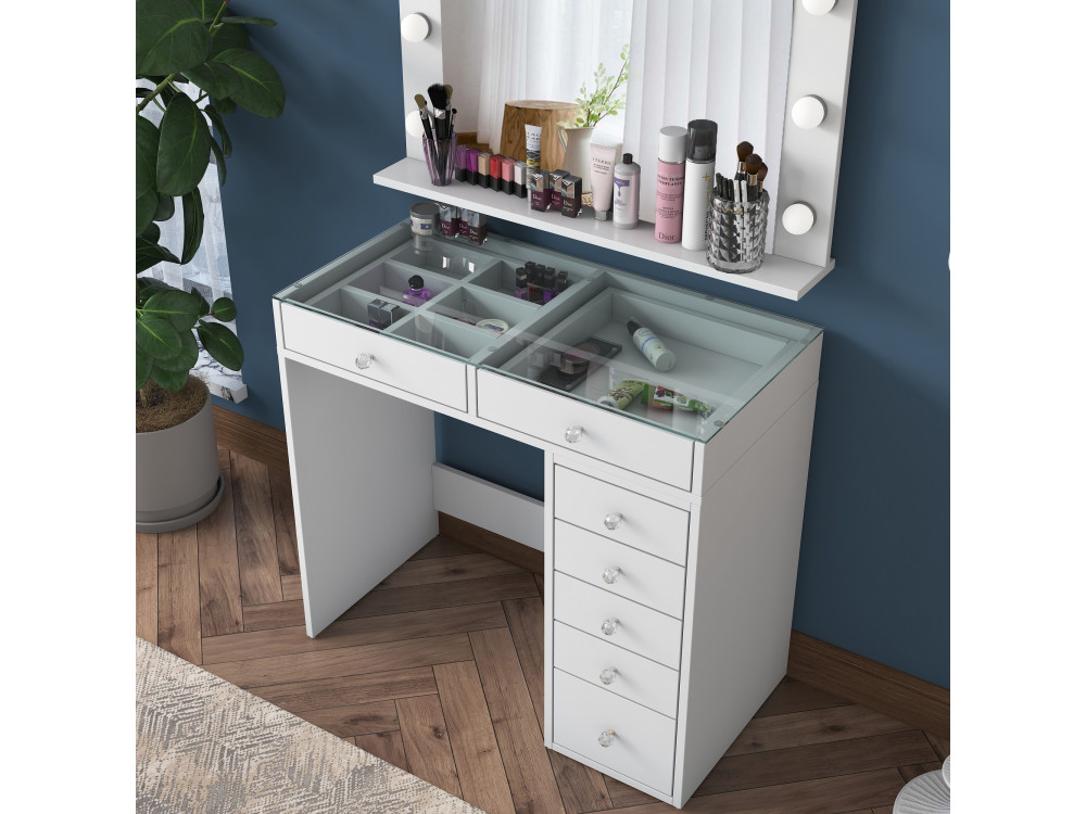 Kona" dressing table with wooden...