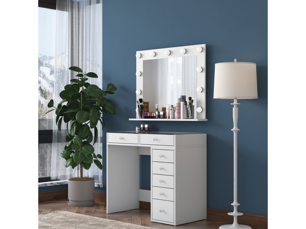 Kona" dressing table with wooden...