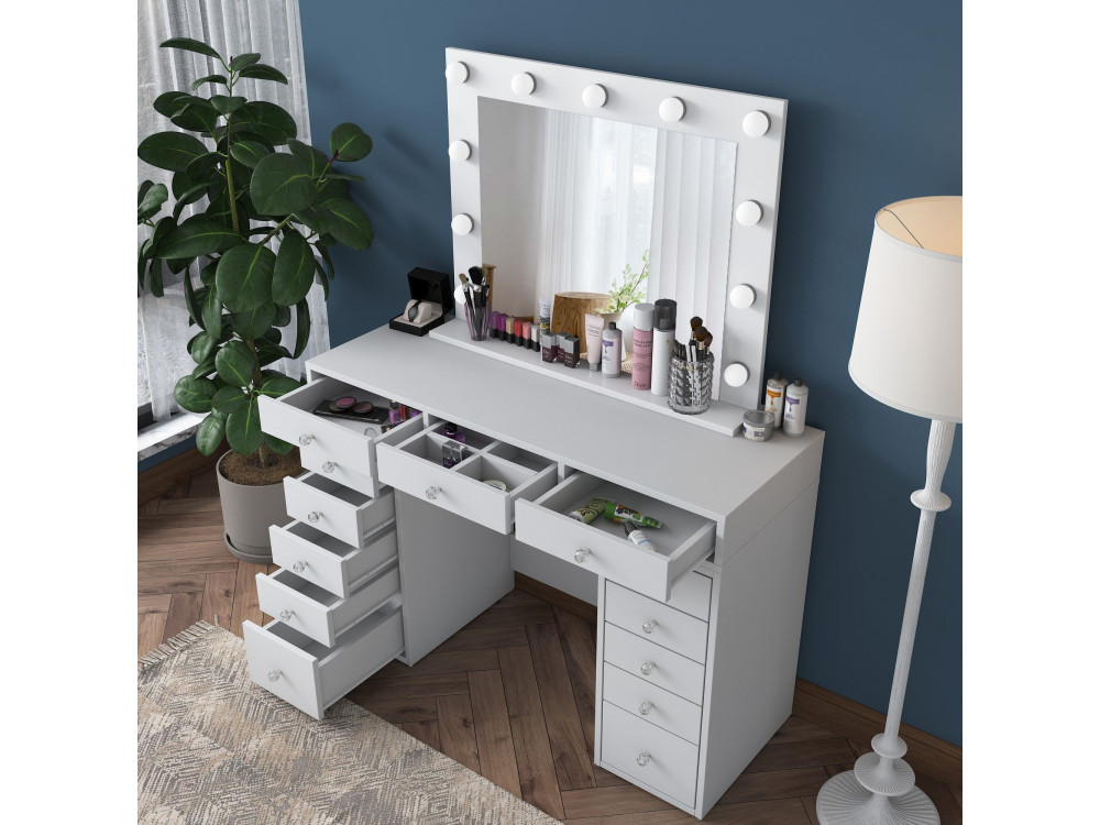 Sirma" dressing table with wooden...