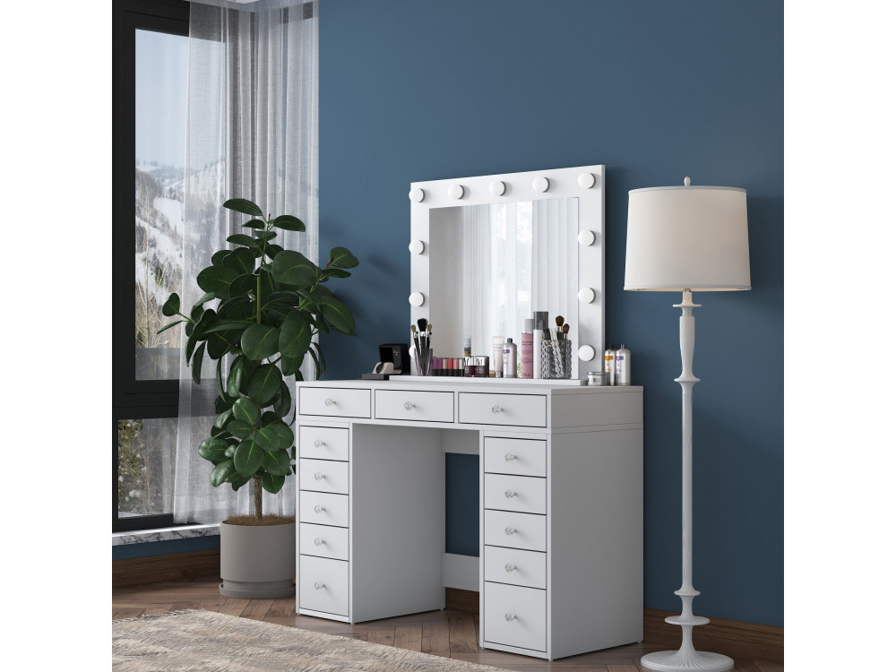 Sirma" dressing table with wooden...