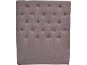 PADDED HEADBOARD 90CM DECO  MADE OF FABRIC - TAUPE