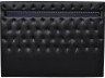 Headboard with LED  "Deco"  - 140 x 190 cm - Balck