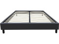 Andy box spring - 160 x 200 cm - PVC - Anthracite gray - Anthracite